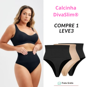 Kit Calcinha Modeladora DivaSlim® (COMPRE 1 LEVE 3)